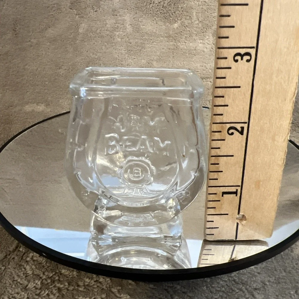 Vintage Jim Beam horseshoe toothpick‎ holder/shotglass